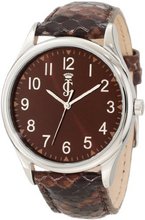 Juicy Couture 1900946 Darby Python Embossed Leather Strap