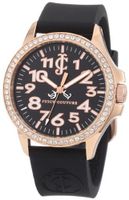 Juicy Couture 1900964 Jetsetter Black Silicone Strap