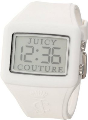 Juicy Couture 1900986 "Chrissy" White Silicone Digital