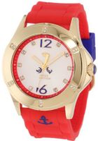 Juicy Couture 1900999 Rich Girl Nautical Red Silicone Strap