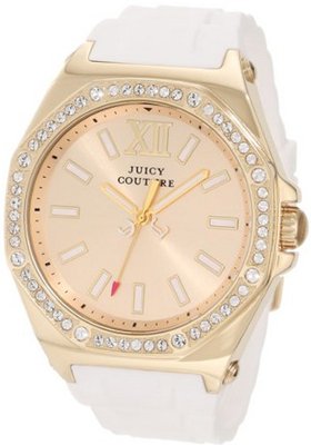 Juicy Couture 1901032 Chelsea White Silicone Strap