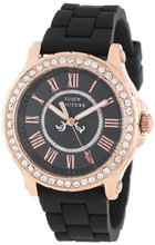 Juicy Couture 1901055 Pedigree Black Silicone Strap