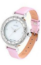 Julius JA-512LB Black Dial Black Leather Band Analog  Wrist