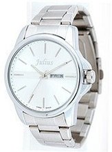 Julius JA-514MA White Dial and Metal Band Analog  Wrist