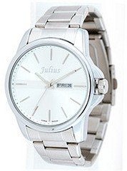 Julius JA-514MA White Dial and Metal Band Analog  Wrist