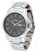 Julius JA-514MB Black Dial and Metal Band Analog  Wrist