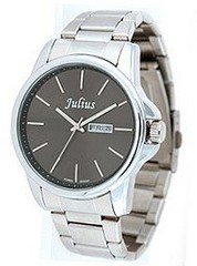 Julius JA-514MB Black Dial and Metal Band Analog  Wrist