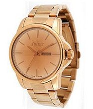 Julius JA-514MD Copper or Reddish Brown Dial and Metal Band Analog  Wrist