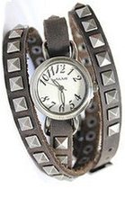 Julius JA-553B White Dial and Dark Brown Leather Band Analog  Wrist