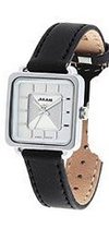 Julius JA-558LA White Dial and Black Leather Band Analog  Wrist