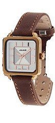 Julius JA-558LB White Dial and Brown Leather Band Analog  Wrist