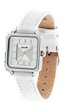 Julius JA-558LD White Dial and White Leather Band Analog  Wrist