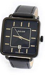 Julius JA-558MD White Dial and White Leather Band  Analog Wrist