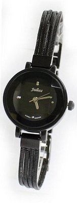 Julius JA-559C Yellow Dial and Golden Color Metal Band Analog  Wrist