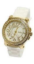 Julius JA-560C White Dial and White Plastic Band Analog  Wrist