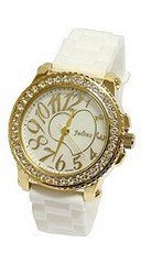 Julius JA-560C White Dial and White Plastic Band Analog  Wrist