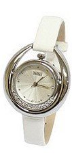 Julius JA-563A White Dial White Leather Band Analog  Wrist