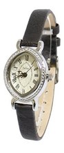 Julius JA-567A White Dial and Black Leather Band Analog  Wrist