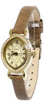 Julius JA-567C Beige Dial and Leather Band Analog  Wrist