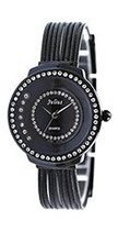 Julius JA-613D Black Dial Black Metal Band Analog  Wristt