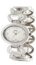 Julius JA-636A White Dial Metal Band Analog  Wrist