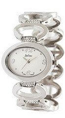 Julius JA-636A White Dial Metal Band Analog  Wrist