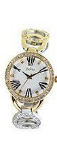 Julius JA-646F Golden Silver Color Metal Band Analog  Wrist