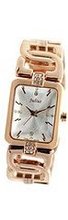 Jullius JA-650C Pink Gold Analog Woman Wrist With Metal Band
