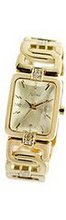 Jullius JA-650D Golden Analog Woman Wrist With Metal Band