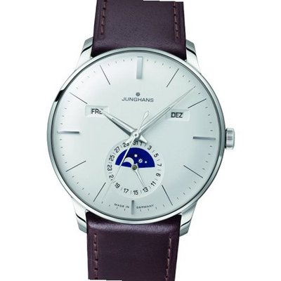 Junghans - Meister Calendar - Silver/Brown