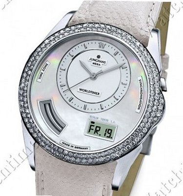 Junghans Avantgarde Worldtimer Platinum