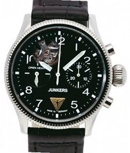 Junkers Chronographen JU 52 Chronograph Mechanic Open Heart