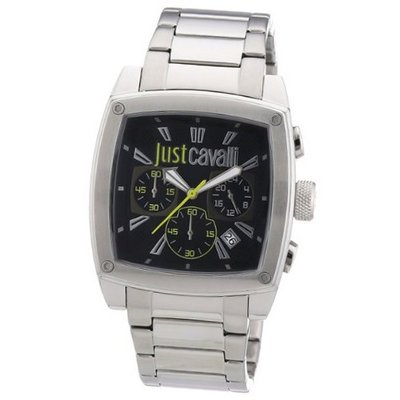 Just Cavalli Pulp Chronograph Black Dial