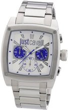 Just Cavalli Pulp Chronograph Silver-Tone Dial