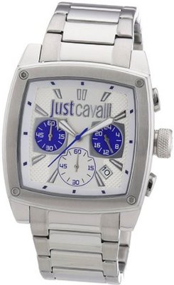 Just Cavalli Pulp Chronograph Silver-Tone Dial