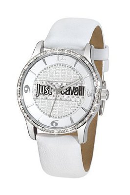 Just Cavalli R7251127503 White Leather Band &
