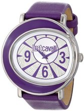 Just Cavalli R7251186501 Lac Stainless Steel Purple Genuine Leather