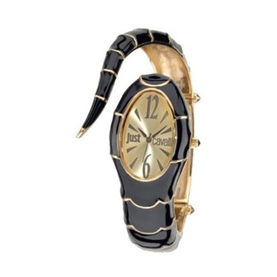 Just Cavalli r7253153508 mm Black Steel Bracelet & Case Mineral