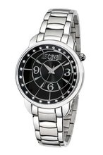 Just Cavalli R7253178525 Trendy Silver-Toner/Black Stainless Steel