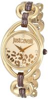 Just Cavalli R7253182507 Drop Gold Ion-Plated Coated Stainless Steel Swarovski Crystal