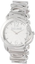 Just Cavalli R7253576503 Eden Round Stainless Steel Silver Guilloche Dial