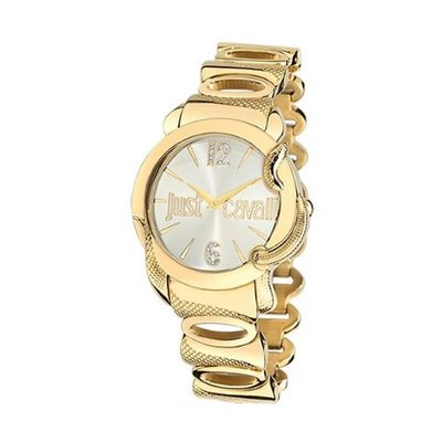Just Cavalli r7253576505 38mm Gold Steel Bracelet & Case Mineral
