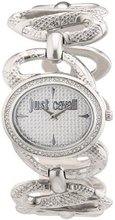 Just Cavalli R7253577503 Sinuous Stainless Steel Oval Swarovski Crystal