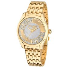 Just Cavalli r7253593501 40mm Gold Steel Bracelet & Case Mineral
