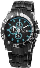 Just Chronograph Quartz 48-STG2370BK-BL Gents