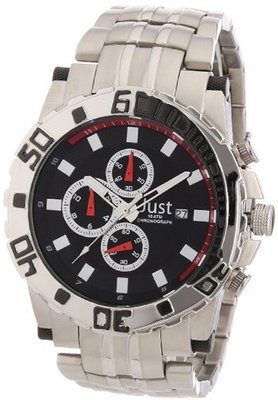Just Chronograph Quartz 48-STG2370RD Gents
