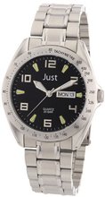 Just Quartz 48-S21079-BK-YL