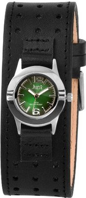 Just Quartz Just 48-S9257-GR with Leather Strap