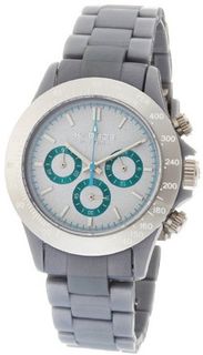 K&BROS Unisex 9542-3 Ice-Time Full Color Grey Chronograph
