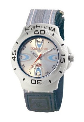 Kahuna 252-3009L Ladies Silver Blue Classic Velcro